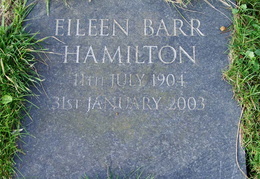 HAMILTON Eileen Barr 1904-2003